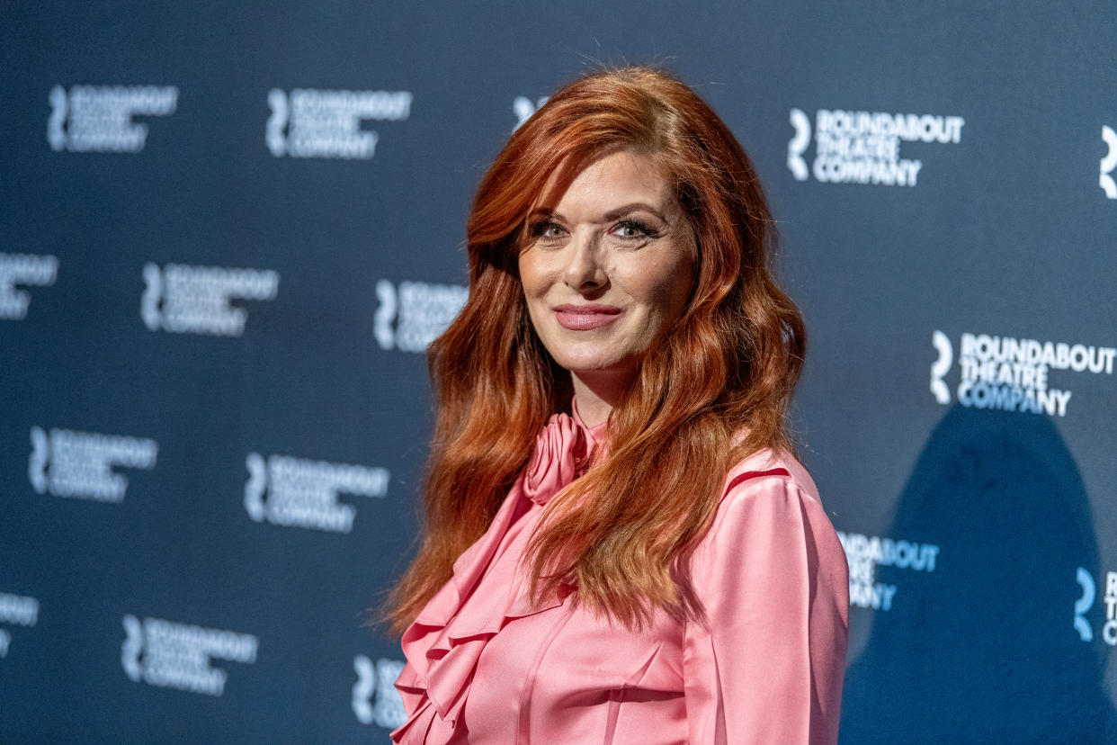 Actress Debra Messing celebrated her 52nd birthday with a poolside Instagram photo. (Photo: Roy Rochlin/Getty Images)