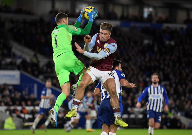 Premier League - Brighton & Hove Albion v Aston Villa