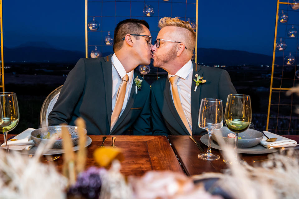 All the Romantic Photos from 90 Day Fiancé Stars Armando Rubio and Kenneth Niedermeier's Spring Wedding