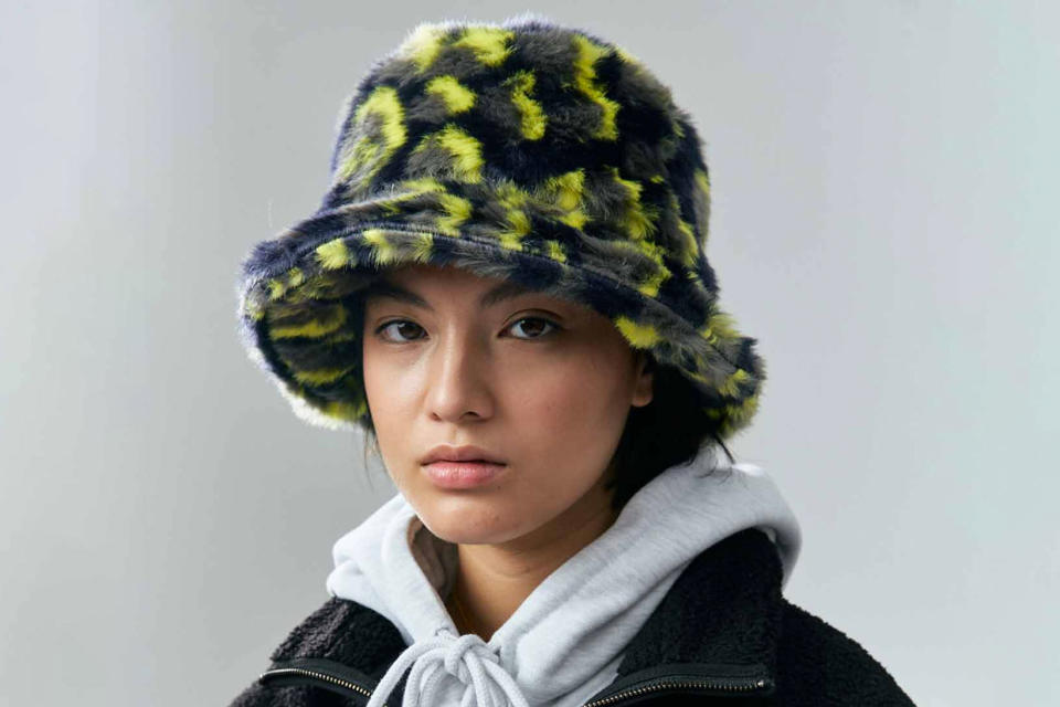 It's Time to Jump on the Fuzzy Bucket Hat Trend