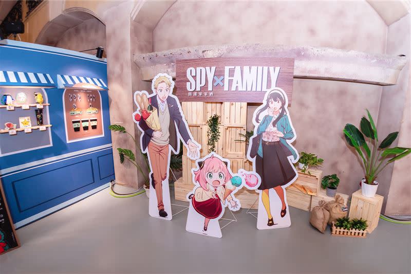 《SPY×FAMILY 間諜家家酒》快閃店。（圖／主辦單位提供）