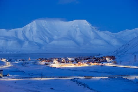 Longyearbyen, where polar bears outnumber people - Credit: istock