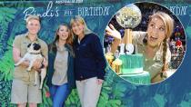 Bindi celebrates her 19th bday at Australia Zoo