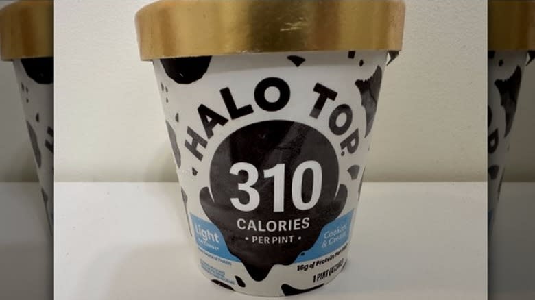 Halo top cookies and cream