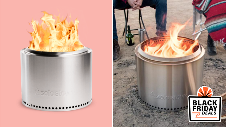 The Solo Stove Solo Bonfire 2.0 is on sale during Black Friday for $175 off.