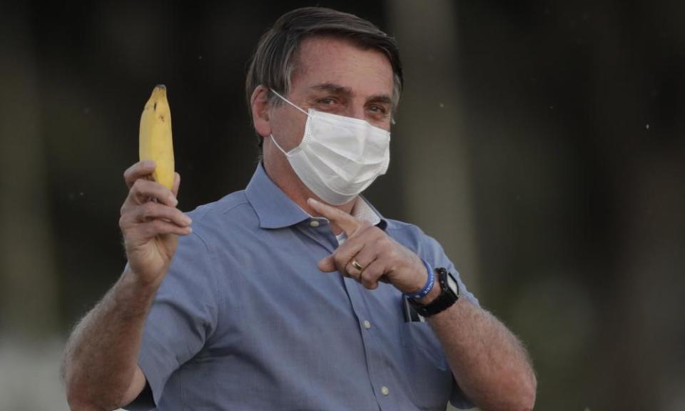 Jair Bolsonaro … fruity.