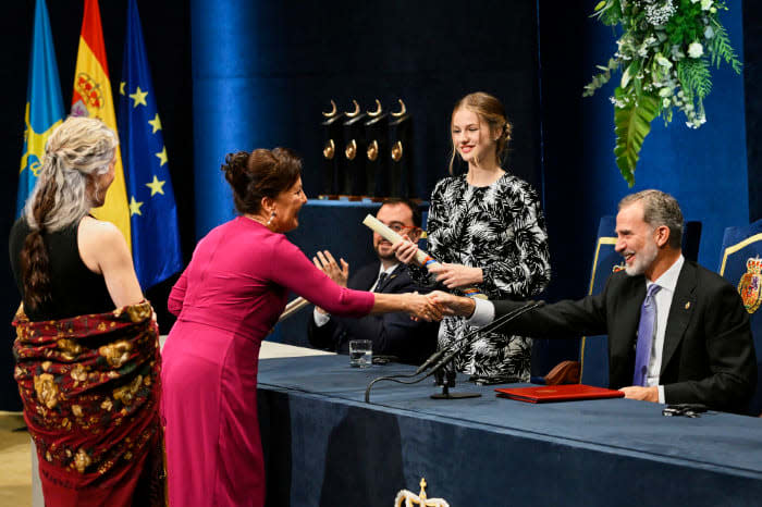 La princesa Leonor en los Premios Princesa de Asturias