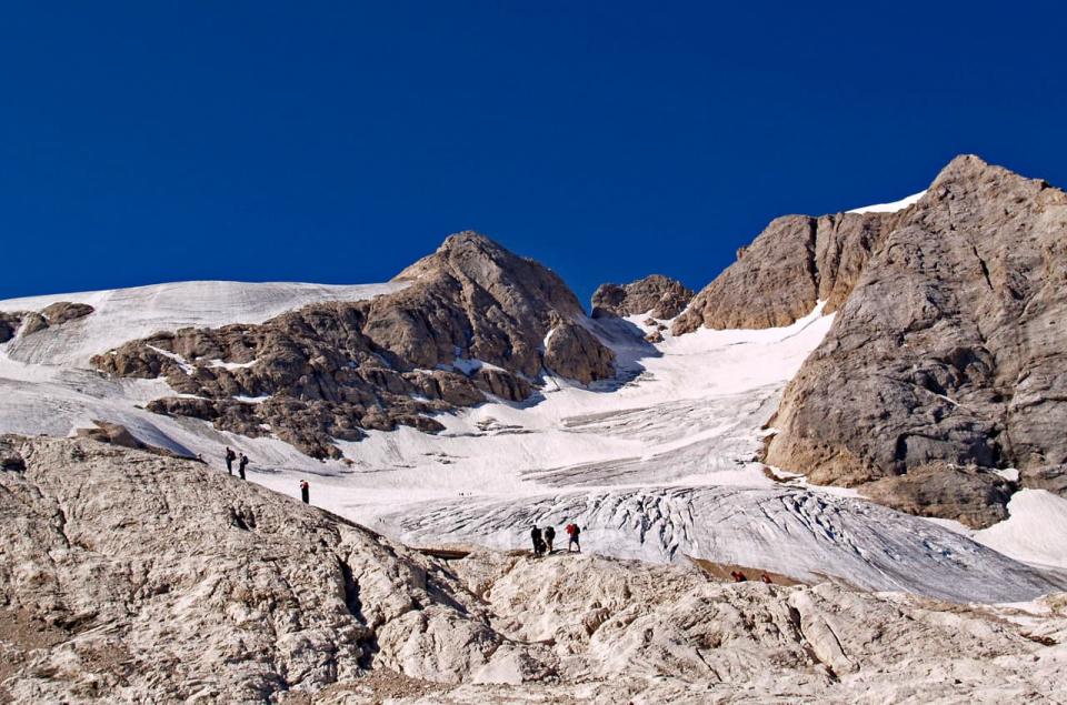 Le glacier de Marmolada en Italie (Photo d'illustration). - Flickr - CC Commons - Tizi