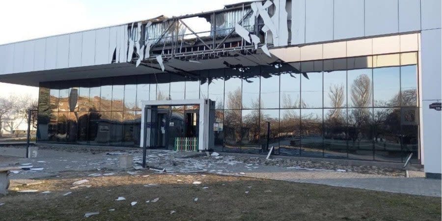 Putin's party headquarters blown up in Nova Kakhovka
