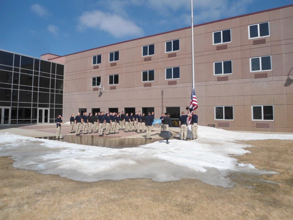 Trainees at the South Dakota Law Enforcement Training Center. (Courtesy of SD Attorney General's Office)