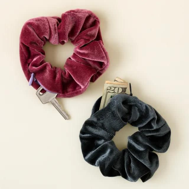 Hidden Pocket Scrunchies (Set of 2)