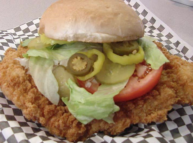 Iowa: Pork Tenderloin Sandwich