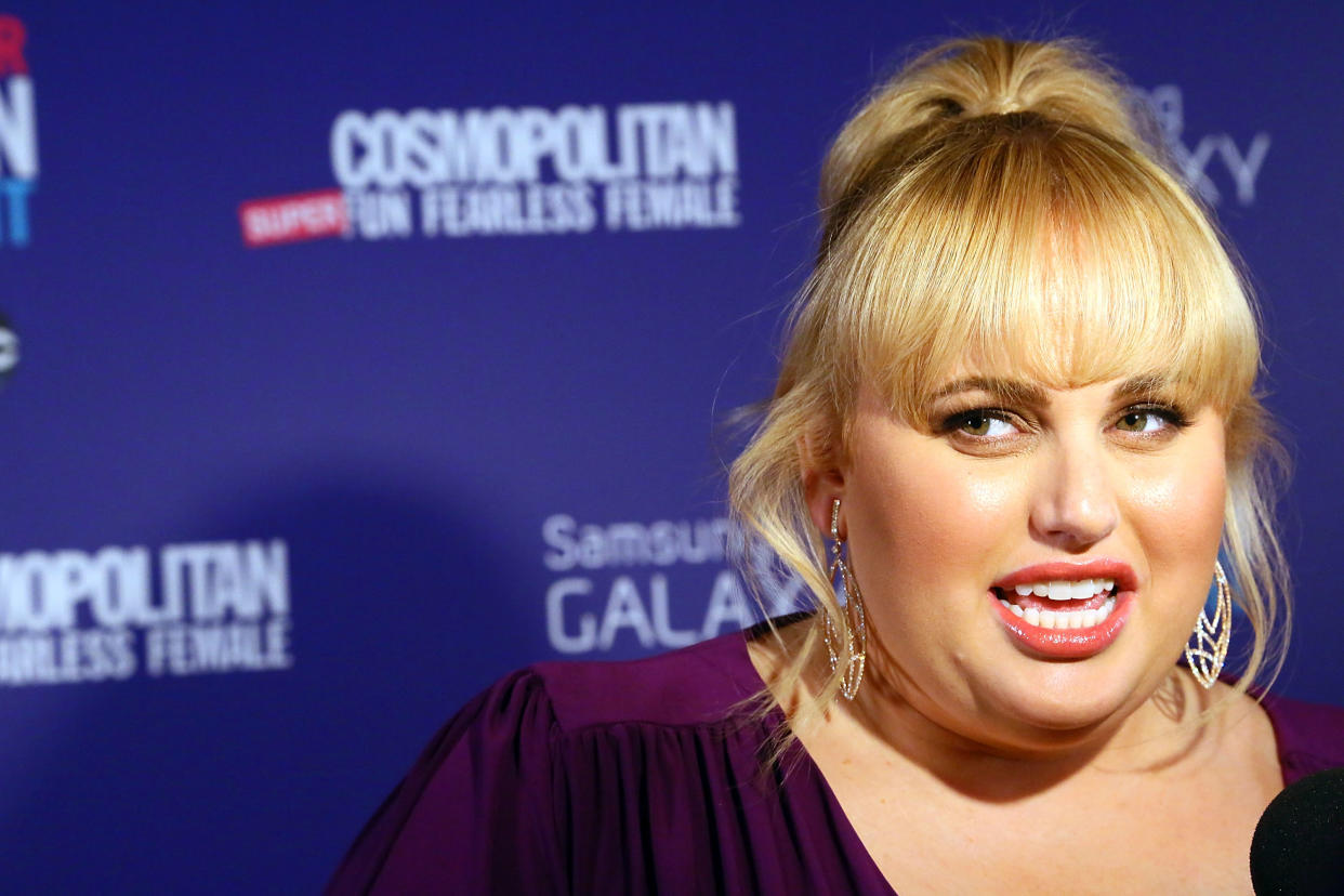 Rebel Wilson attends Cosmopolitan's Super Fun Night With Rebel Wilson on October 1, 2013 in New York City.  (Photo by Astrid Stawiarz/Getty Images for Cosmopolitan)