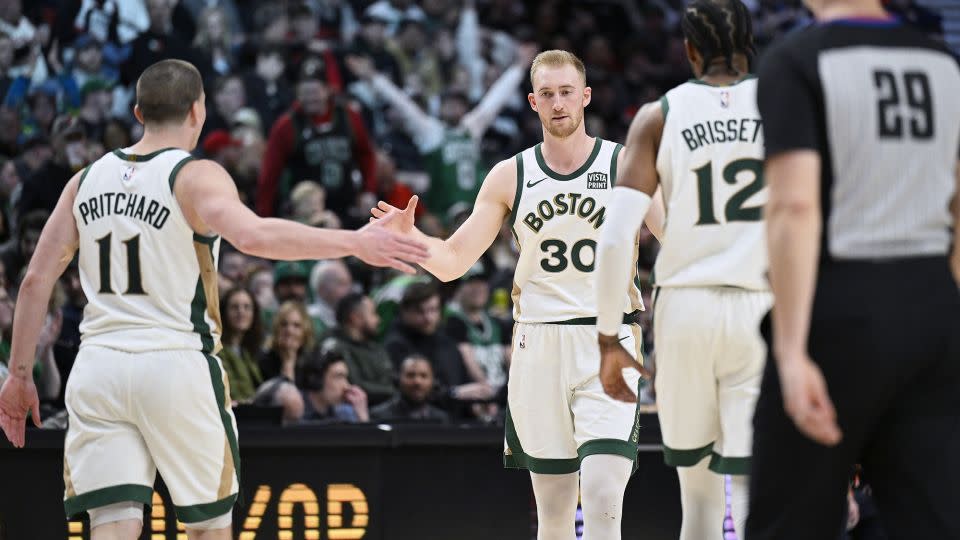 The Celtics eased to the top of the East and were able to rest their starters towards the end of the regular season. - Troy Wayrynen/USA TODAY Sports/Reuters