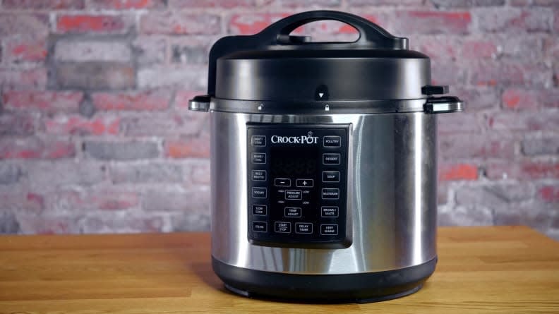 A pressure cooker to make fast and hearty meals