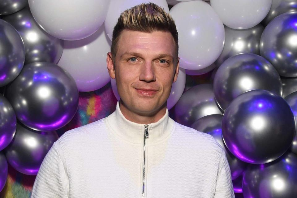 <p>Michael Kovac/Getty</p> Nick Carter attends Songs For Tomorrow: A Benefit Concert in support of On Our Sleeves, The Movement for Children