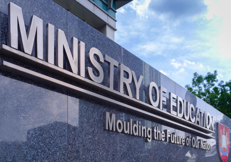 Singapore's Ministry of Education. (Photo: Getty) 