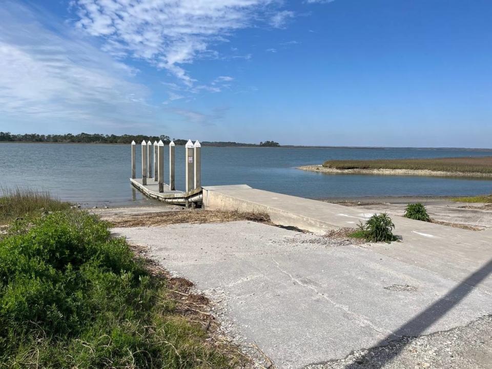 The Russ Point Boat Launch on St. Helena Island is being closed due to deteriorating road conditions, according to South Carolina State Parks.