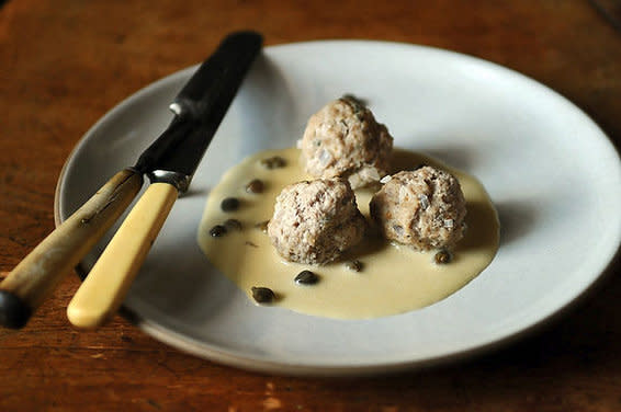 Polpette di Vitello, Tonnato Style