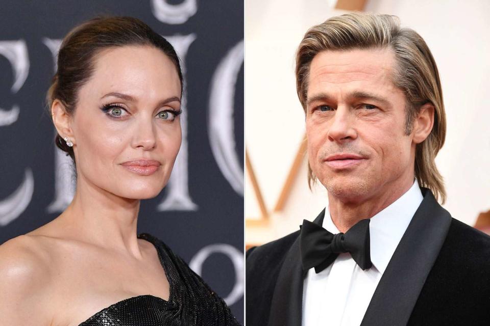 Amy Sussman/WireImage; Steve Granitz/WireImage Angelina Jolie; Brad Pitt