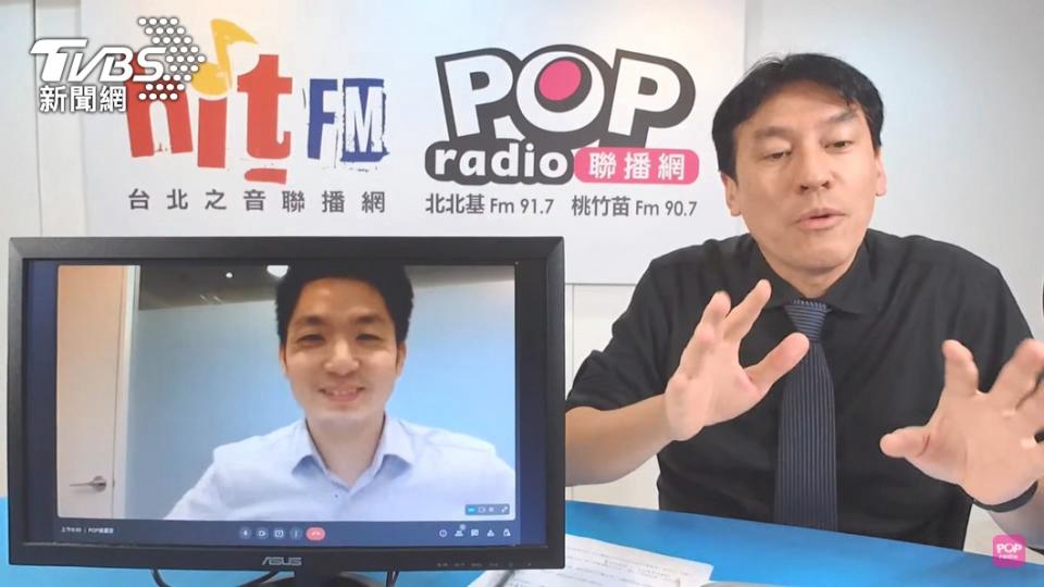 蔣萬安昨在電台節目中拋出5大政見。（圖／TVBS）