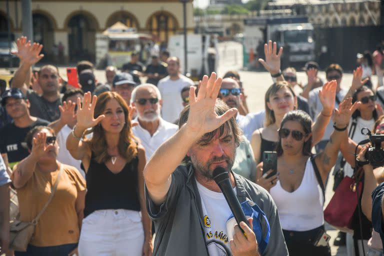 El padre José María "Pepe" Di Paola, impulsor de la convocatoria