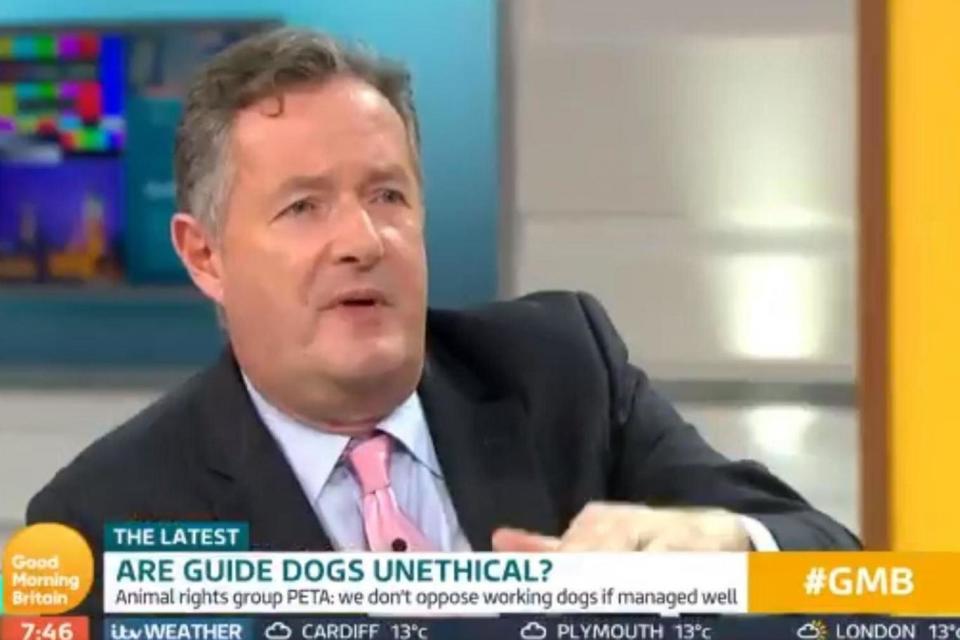 Piers Morgan was confused by the debate (Good Morning Britain)