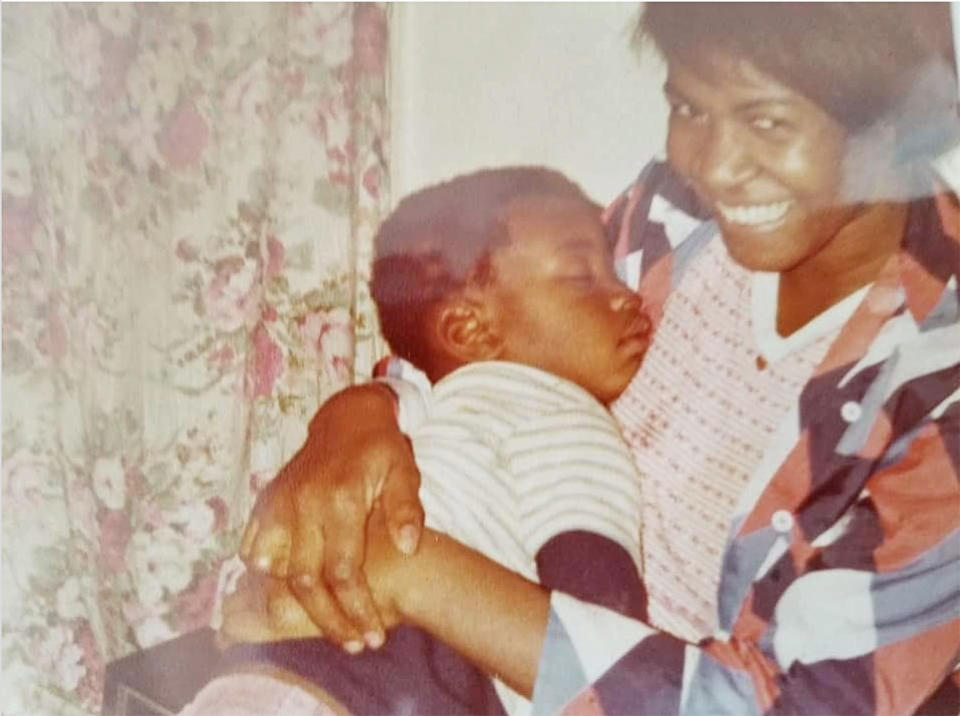 A young George Floyd with his mother Larcenia Floyd | Ben Crump Law Firm