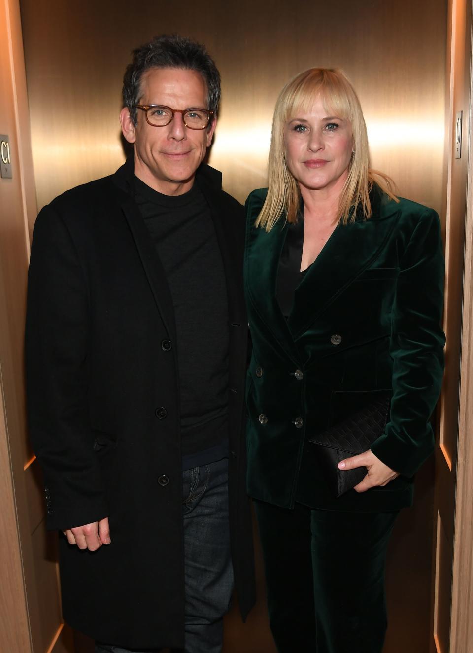 <h1 class="title">Ben Stiller and Patricia Arquette</h1><cite class="credit">Photo: Nicholas Hunt/Getty Images</cite>