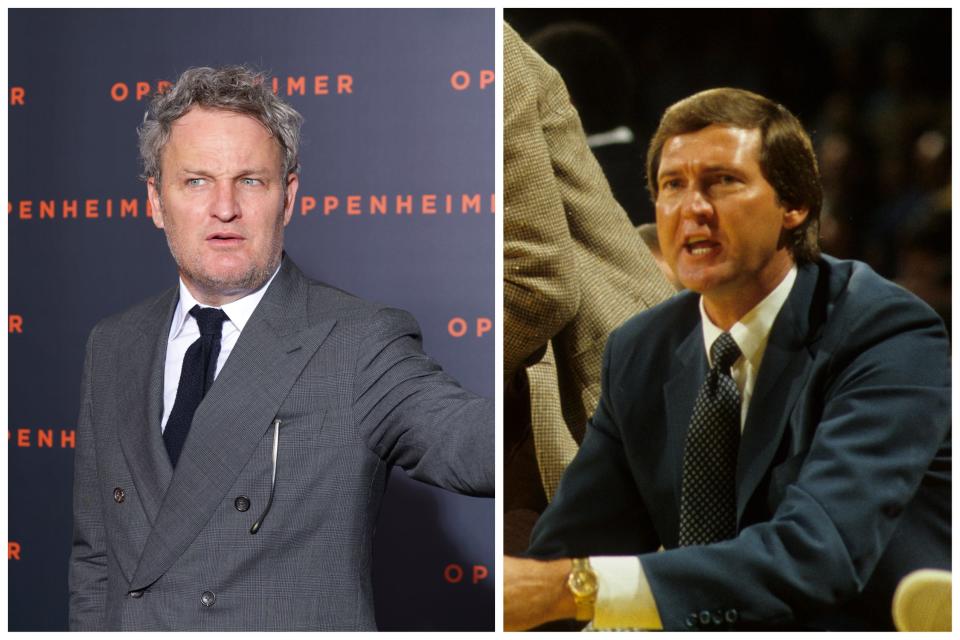 Jason Clarke and Jerry West