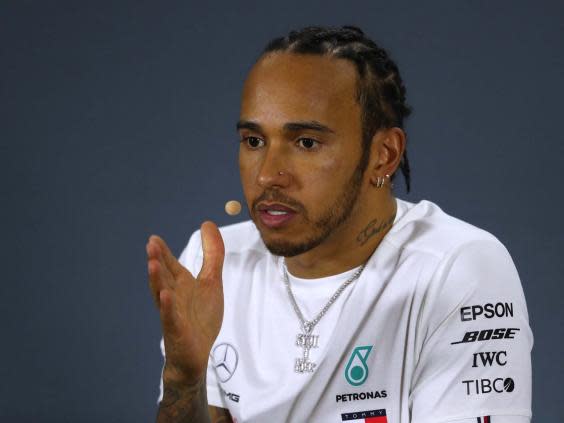 Lewis Hamilton has spoken of his concerns about F1 being exclusively on pay TV (Getty)