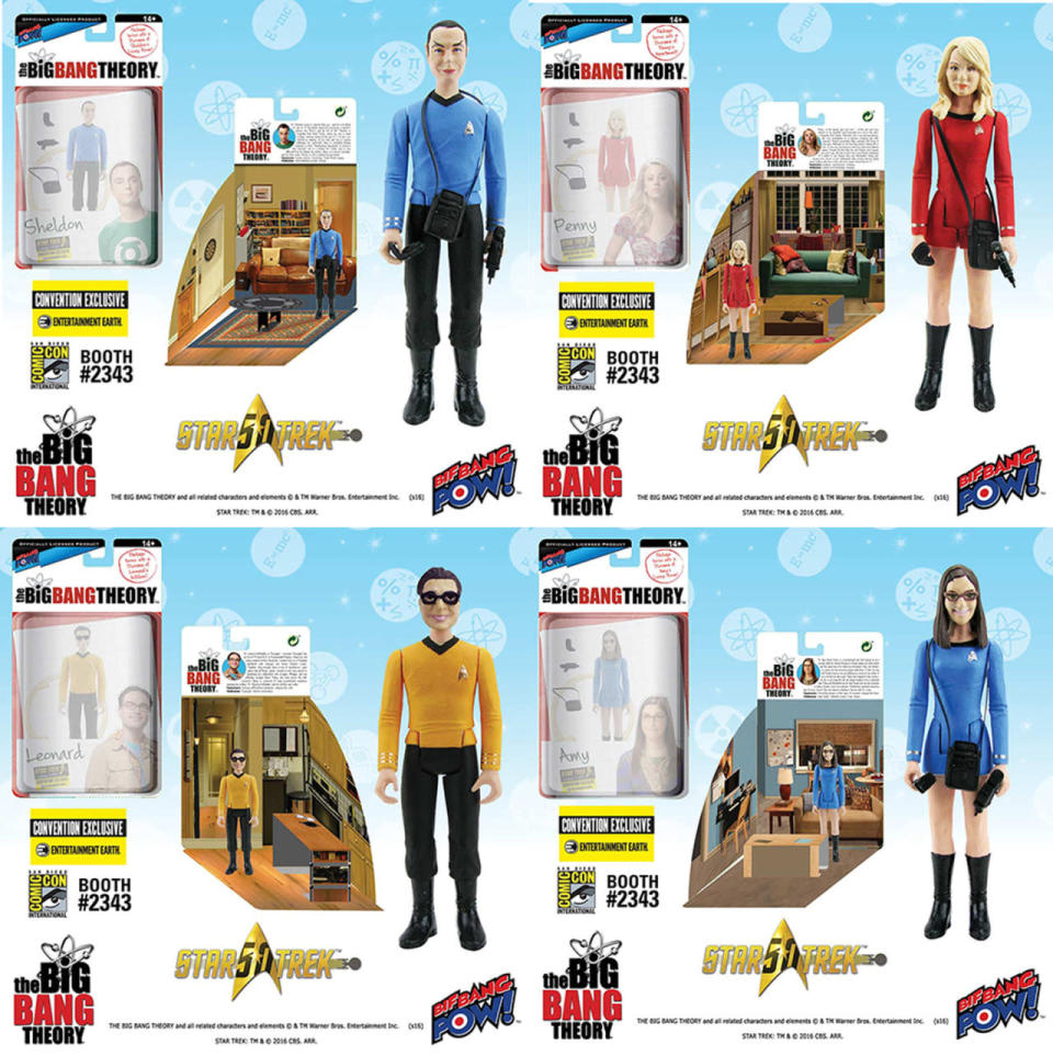 ‘Big Bang Theory’ Meets ‘Star Trek’ Figures