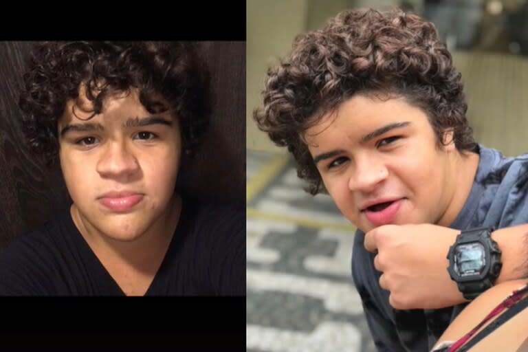 Mateus Aquino es de Brasil donde se hizo popular por su increíble parecido con el actor de Stranger Things