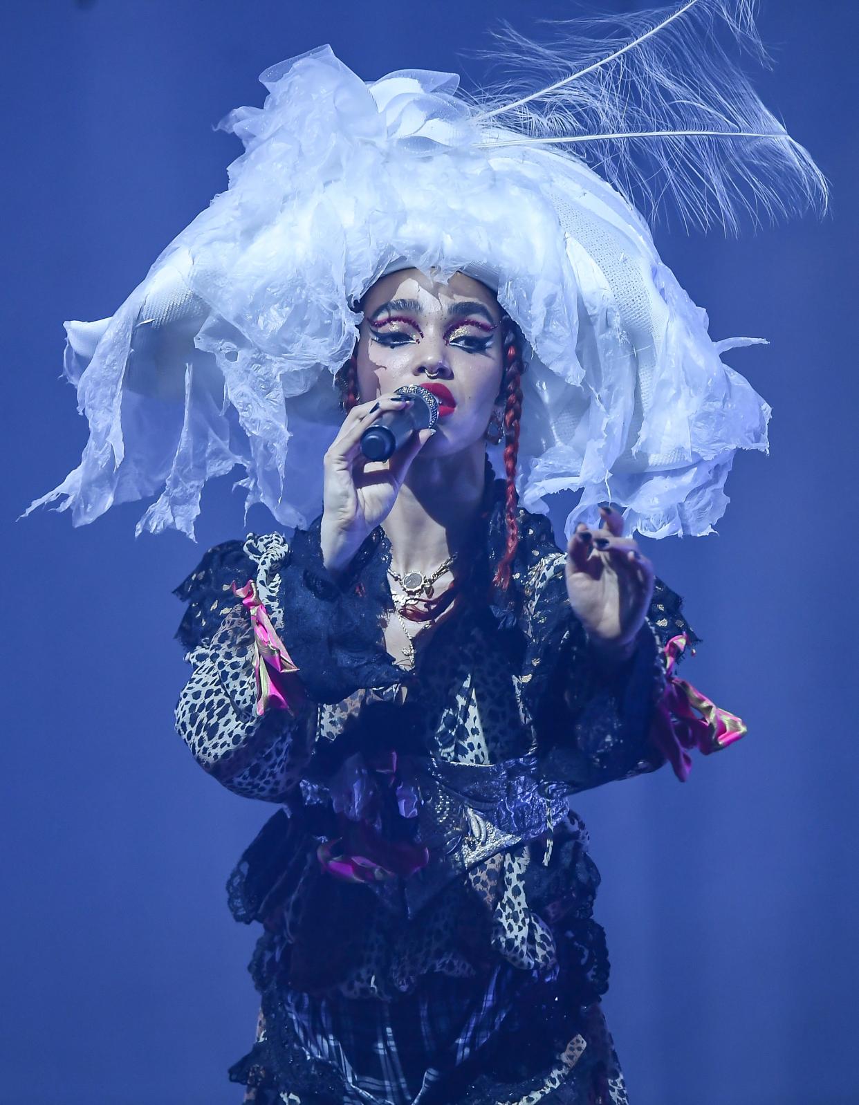 FKA Twigs performing in Oakland, California, in 2019.