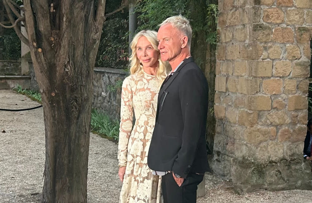 Trudie Styler and Sting have had an affair with Italy for many years credit:Bang Showbiz