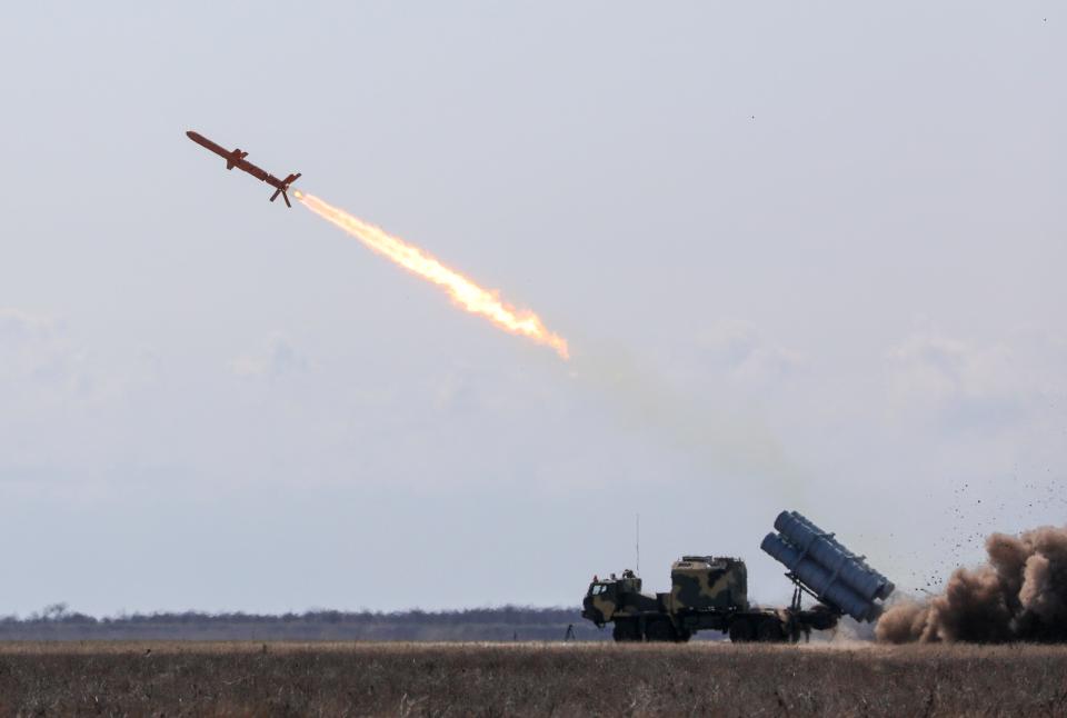 The Neptune Cruise Missile launched on April 22, 2019