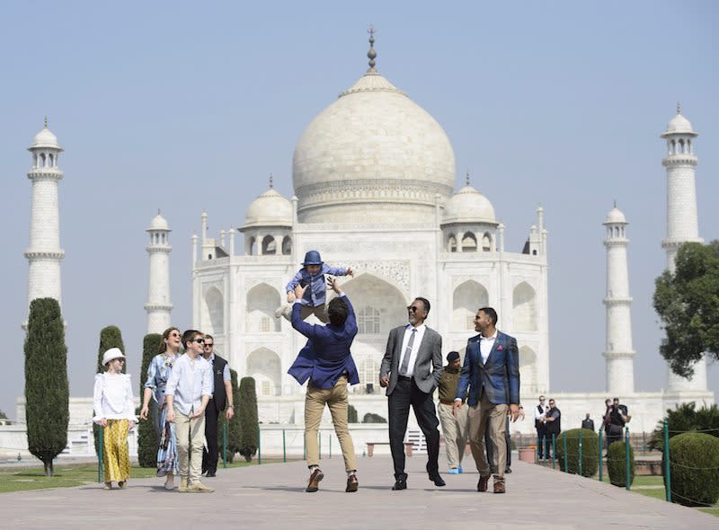 PHOTOS: Prime Minister Justin Trudeau tours India with his family