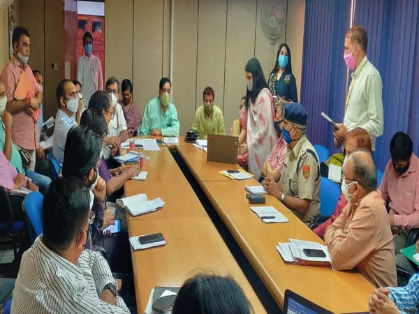 Delhi Environment Minister Gopal Rai held a review meeting on the grievance redressal process related to the Green Delhi app (Photo/ANI)