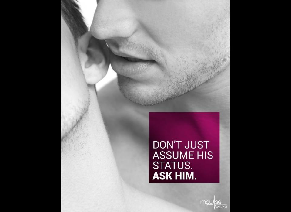 It can be very hard to talk about HIV. This is especially true considering the stigma is misinformation connected to the disease. Communicate. Stop. And make sure in any case you are safe.     Waiting until you are five minutes into the act of sex and asking is assuming an awful risk. Asking and truly knowing is key. 