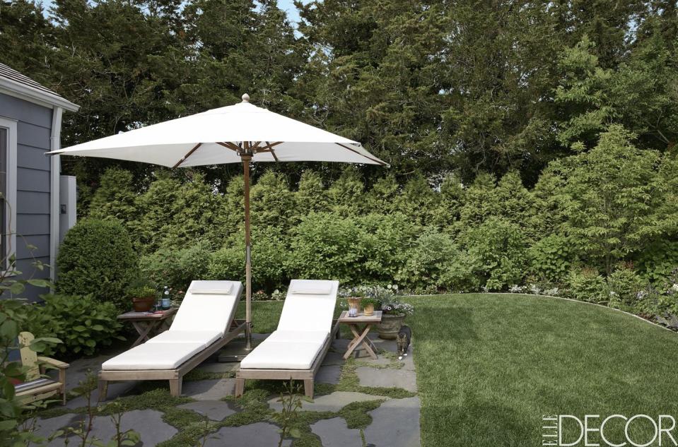 Stylish White Patio