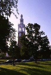 Ira Allen Chapel from Waterman Green