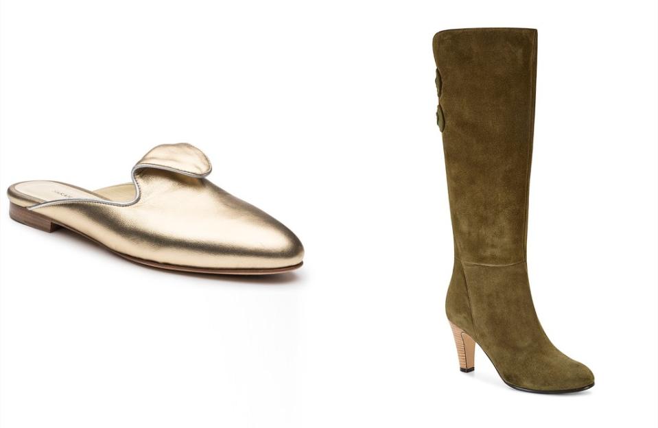 The Andrea slide and the Marina boot by Sarah Flint