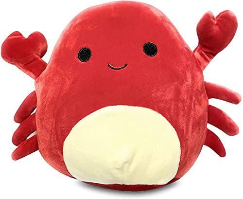 42) Squishmallows Official Kellytoy Carlos The Red Crab Squishy Stuffed Soft Plush Toy Animal (12 Inch)