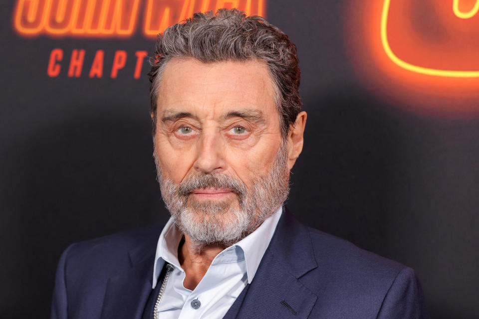 Ian McShane attends a screening of John Wick 4.