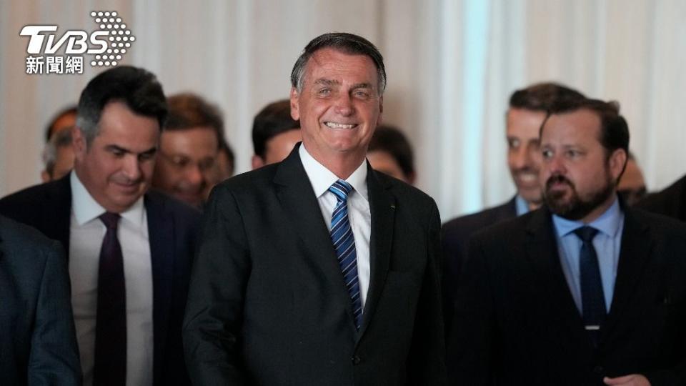 巴西總統波索納洛連任失敗。（圖／達志影像美聯社）