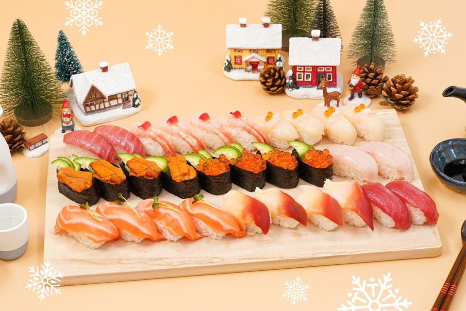 聖誕-聖誕大餐-聖誕到會-聖誕派對-壽司郎-壽司郎外賣-壽司外賣