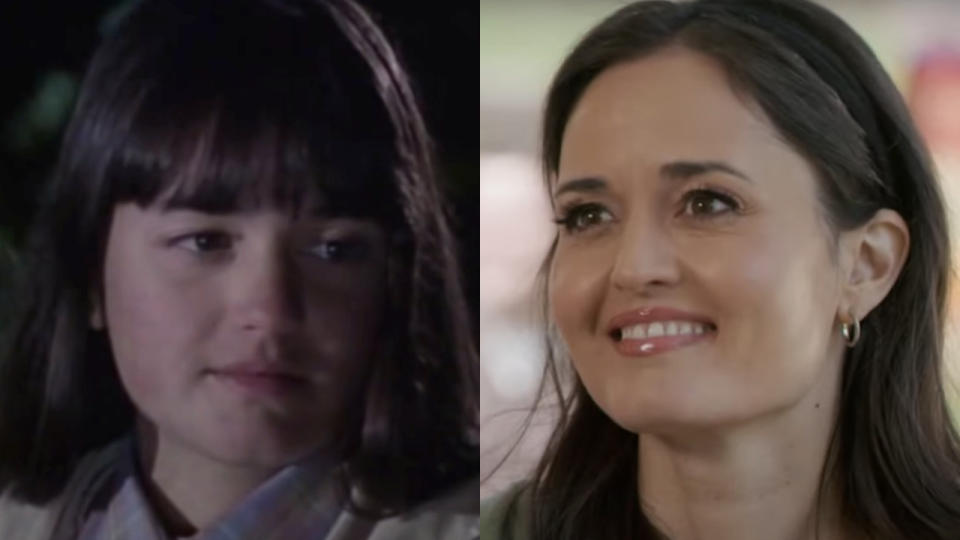 Danica McKellar in The Wonder Years and Swing into Romance