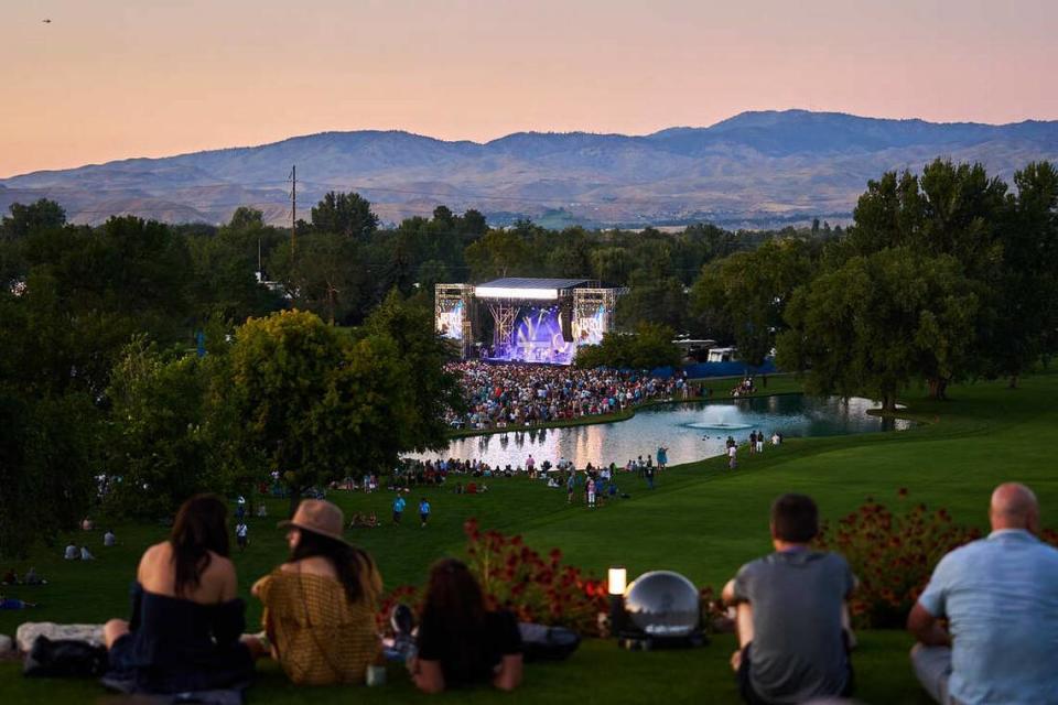 Concerts at the annual Albertsons Boise Open take place at scenic Hillcrest Country Club. Albertsons Boise Open