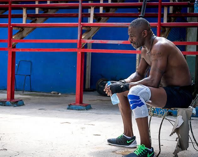 Idris in promo photo for new documentary. Source: Discovery Networks International