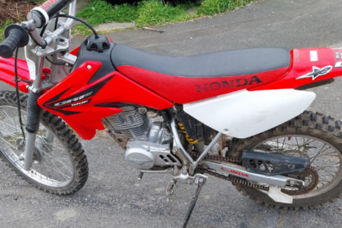 Off-road bike seized in Middlesbrough <i>(Image: Cleveland Police)</i>